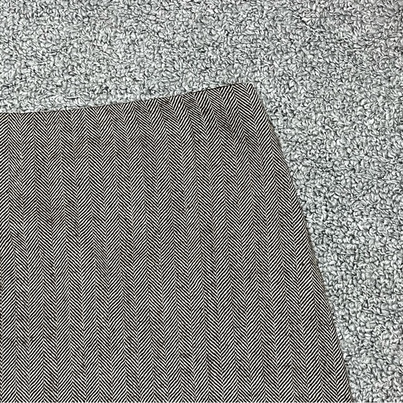 Vintage J.CREW Wool Pencil Skirt Womens Size 8 Brown Lined Business Acedamia - Picture 3 of 10